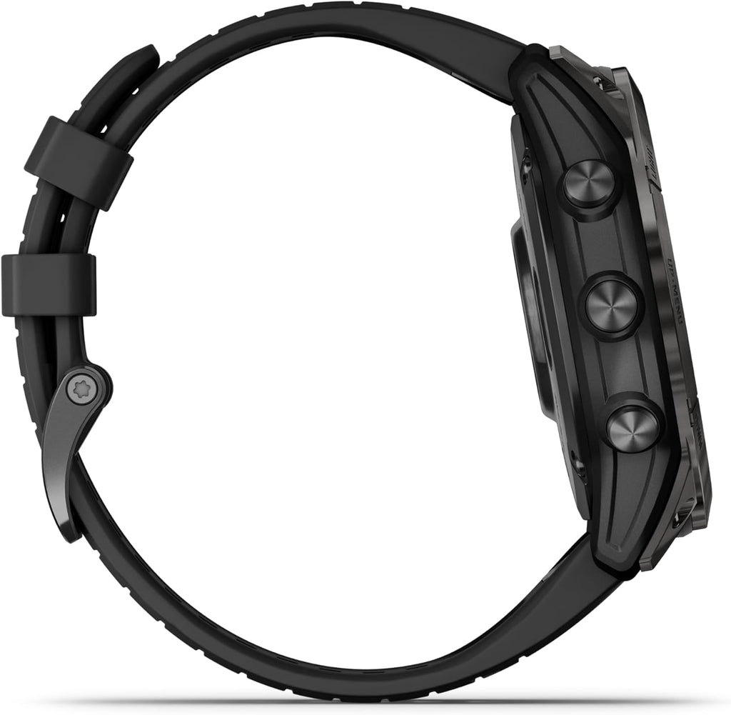 Epix Pro Gen 2 Sapphire Titanium 51 mm Watch, AMOLED Display, GPS Smartwatch Bundle B378434