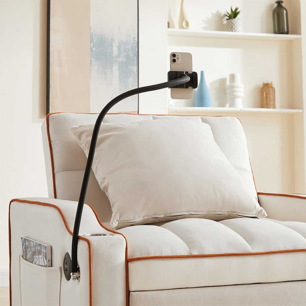 3-in-1 Convertible Sofa Bed Sleeper Chair with Adjustable Pull Out P226