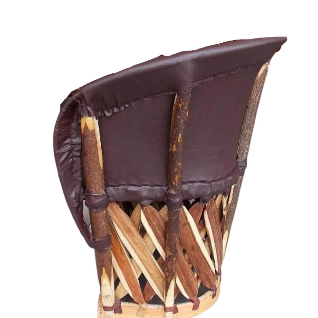 Equipal Handmade Mexican Chair Chocolate Color S34821