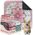 Washable Pee Pads for Dogs - Super Absorbent Reusable Puppy Training Pads - 100% Waterproof, Leak-Proof & Non-Slip Whelping Pads for Pet Housebreaking