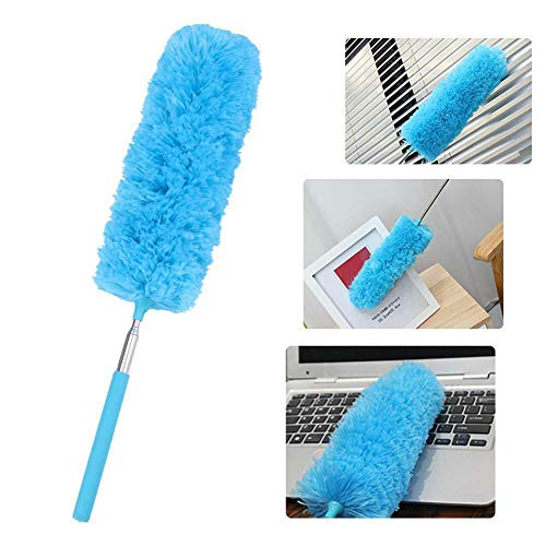 Telescopic Microfiber Duster for Cleaning, Grey Z869320