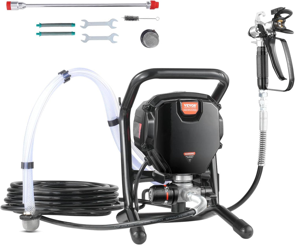 VEVOR Stand Airless Paint Sprayer 3000PSI Electric Handheld K3049