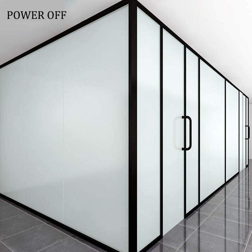 PDLC Switchable Smart Film Privacy Window Sticker 6x12in J757