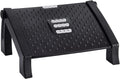 Adjustable Height Foot Rest with Massage Surface for Under Desk, 6 Height Adjustable Foot Stool for Desk at Work for Home, Office