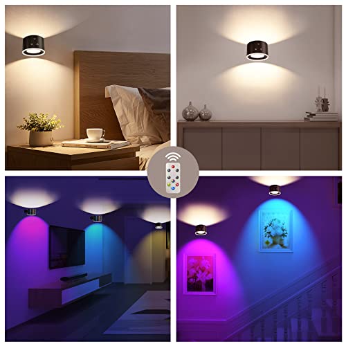 Koopala LED Wall Sconces, Rechargeable Battery Operated Cordless Wall Light Q2090