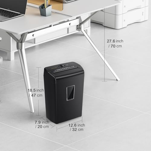 Bonsaii 10-Sheet Cross Cut Paper Shredder for Home Office, C209-D W907