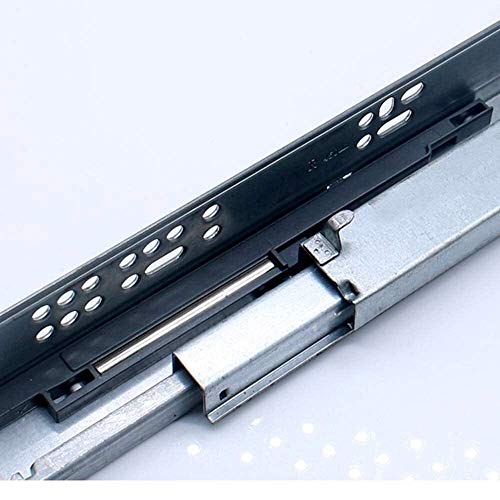 Drawer Slide Furniture Full Extension Drawer Runner Slides, Damping Buffer, 35cm M199
