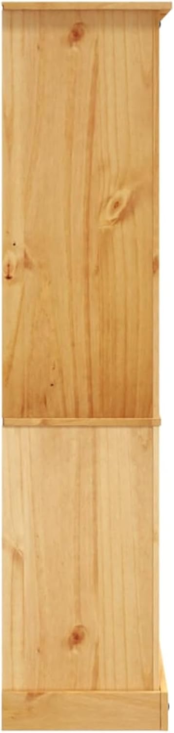 5-Tier Bookcase Office Furniture Bookshelf for Bedroom, Brown K68404
