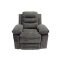 AC Pacific Hank Contemporary Power Recliner Adults, Lift Chair for Up to 661 Lbs Weight Capacity, Includes Quiet Rail System for Smooth Transitions and Versatile Comfort, Gray