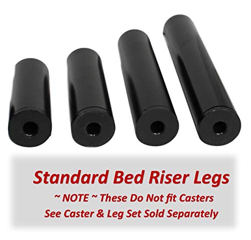 Leggett & Platt Adjustable Bed Leg Kit, 7", Set of 4 E5167