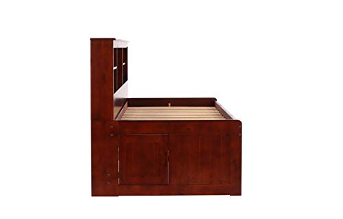 Discovery World Furniture Twin Bookcase Day Bed with 6 Drawers K93871