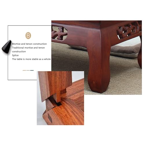 Japanese Floor Table Low Wooden Tatami Table for Living Room Q40666