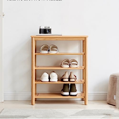Wooden Hallway Storage Bench with Shoe Rack K3389