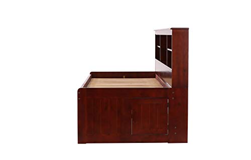 Discovery World Furniture Twin Bookcase Day Bed with 6 Drawers K93871