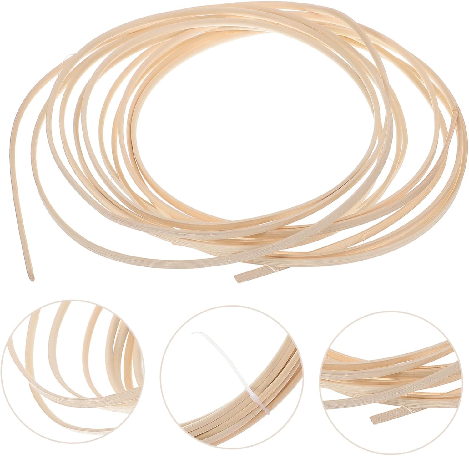 STOBOK Rattan Weave Material Furniture Repair Kit Basket Making Cane Webbing H58631