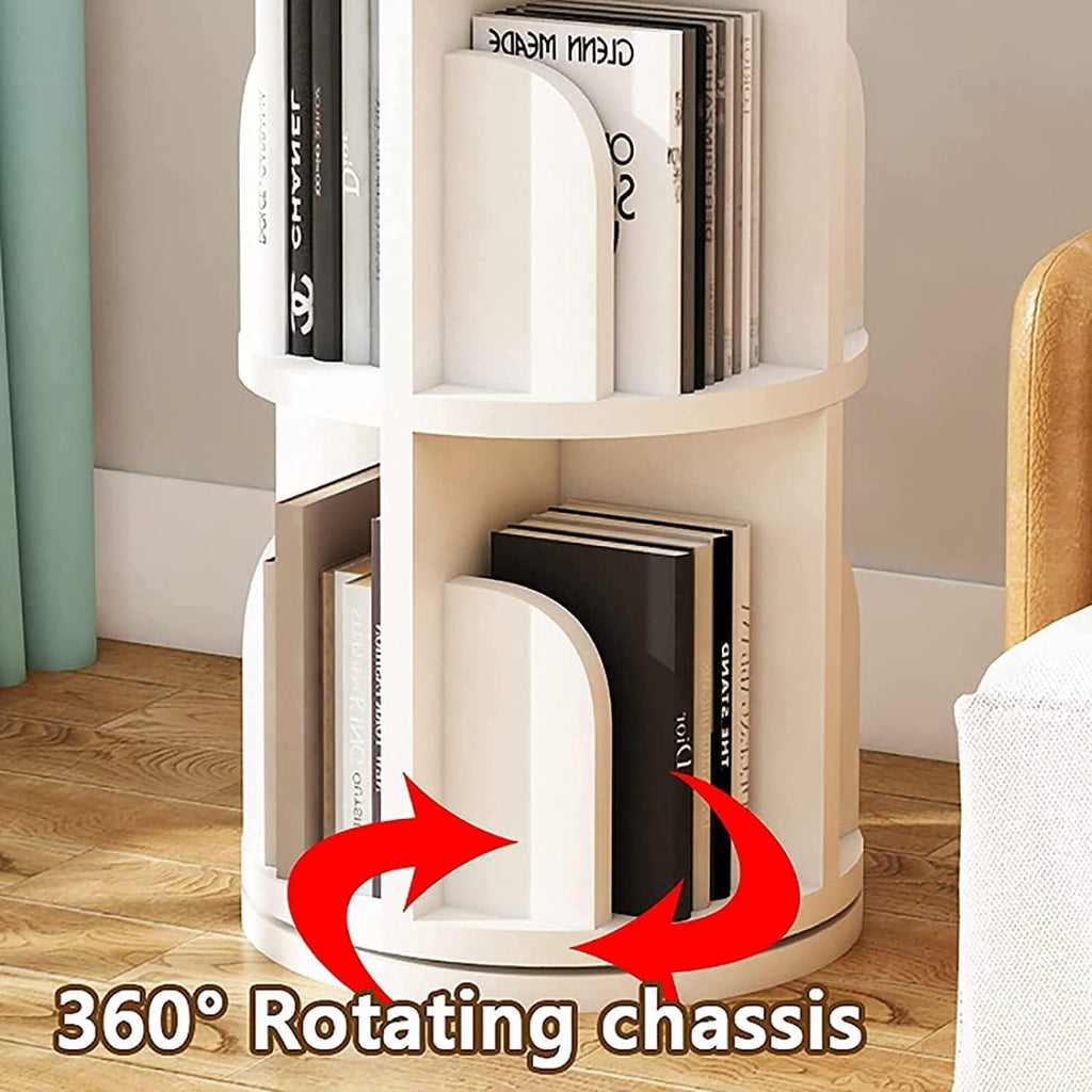 NeziH Flexible Solid Wood 5-Tier Standing Bookcase H422