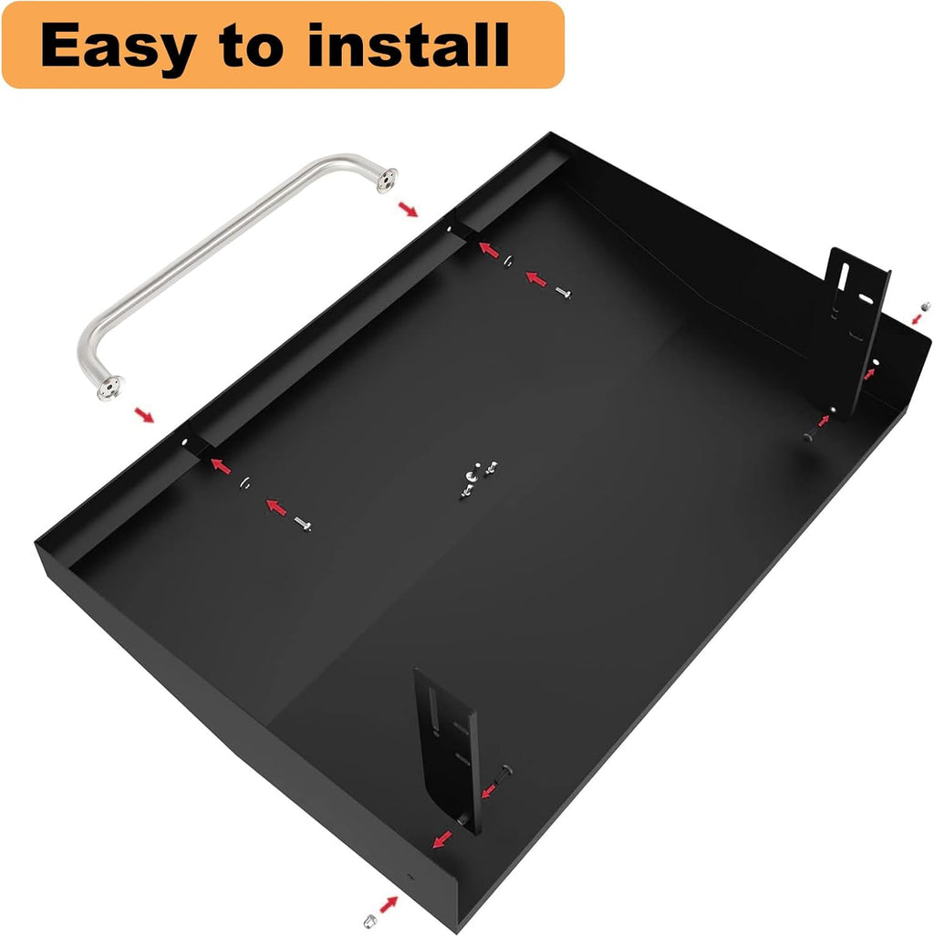 Blackstone 28 inch Hinged Lid Hard Cover Hood with Thermometer O3917