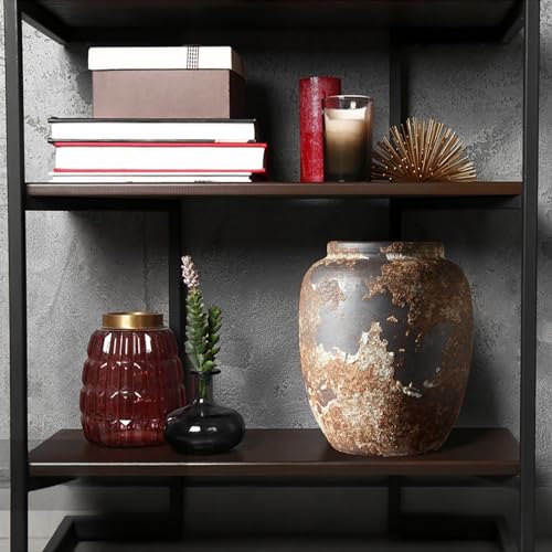 Rustic Terracotta Vase for Living Room Decor G779