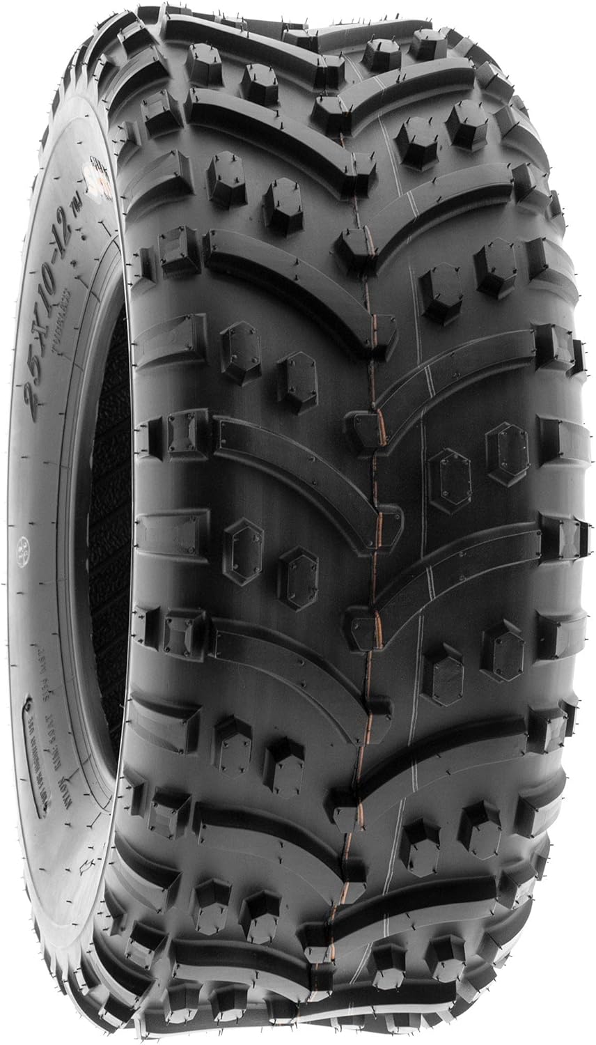SunF 22x11-8 ATV UTV Tire Knobby Tubeless A032 - Pair of 2 U3165