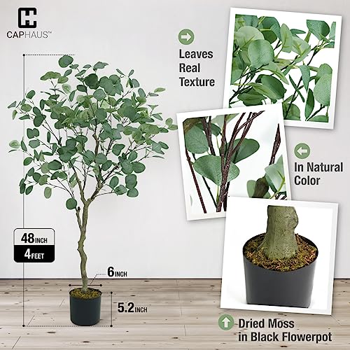 Fencer Wire Artificial Olive Tree Faux Potted Plant Indoor Home Office Decoration 5/6/7 Feet K8138