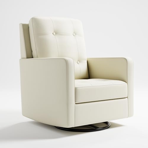 Storkcraft Beckett Upholstered Nursery Swivel Glider (Fog) U356