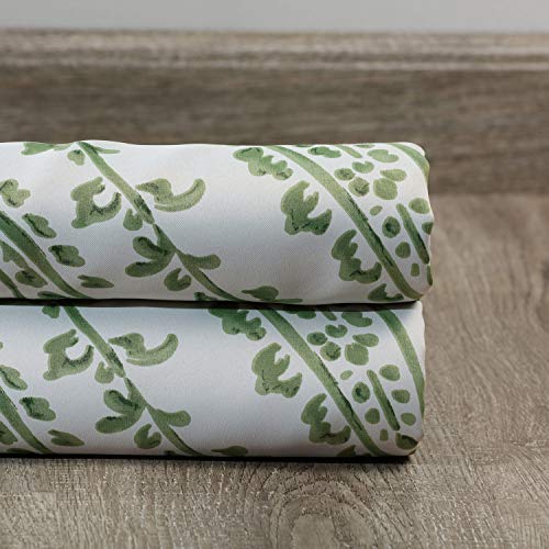 HPD Half Price Drapes Printed Room Darkening Curtains 50 x 63, Tea Time China Blue H354