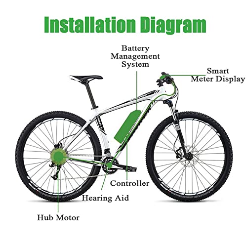 Electric Bike Conversion Kit Rear Wheel 27.5in 48V 1500W Q216865