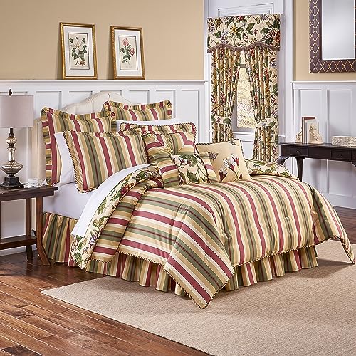 Waverly Laurel Springs Floral 3-Piece Reversible Quilt Set, King N3299