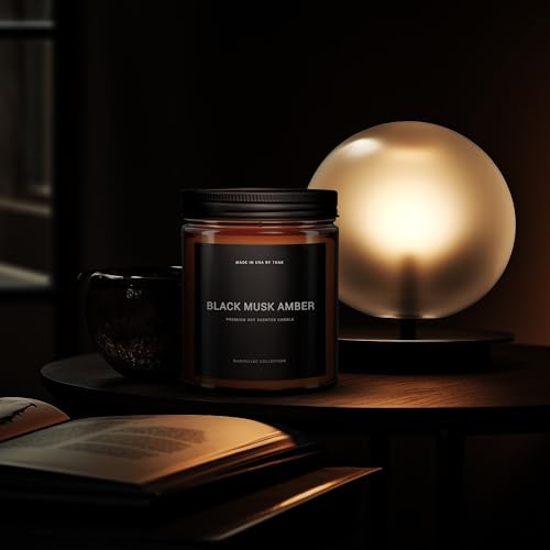 Timber Scented Soy Wax Candle for Men - 9oz M8505