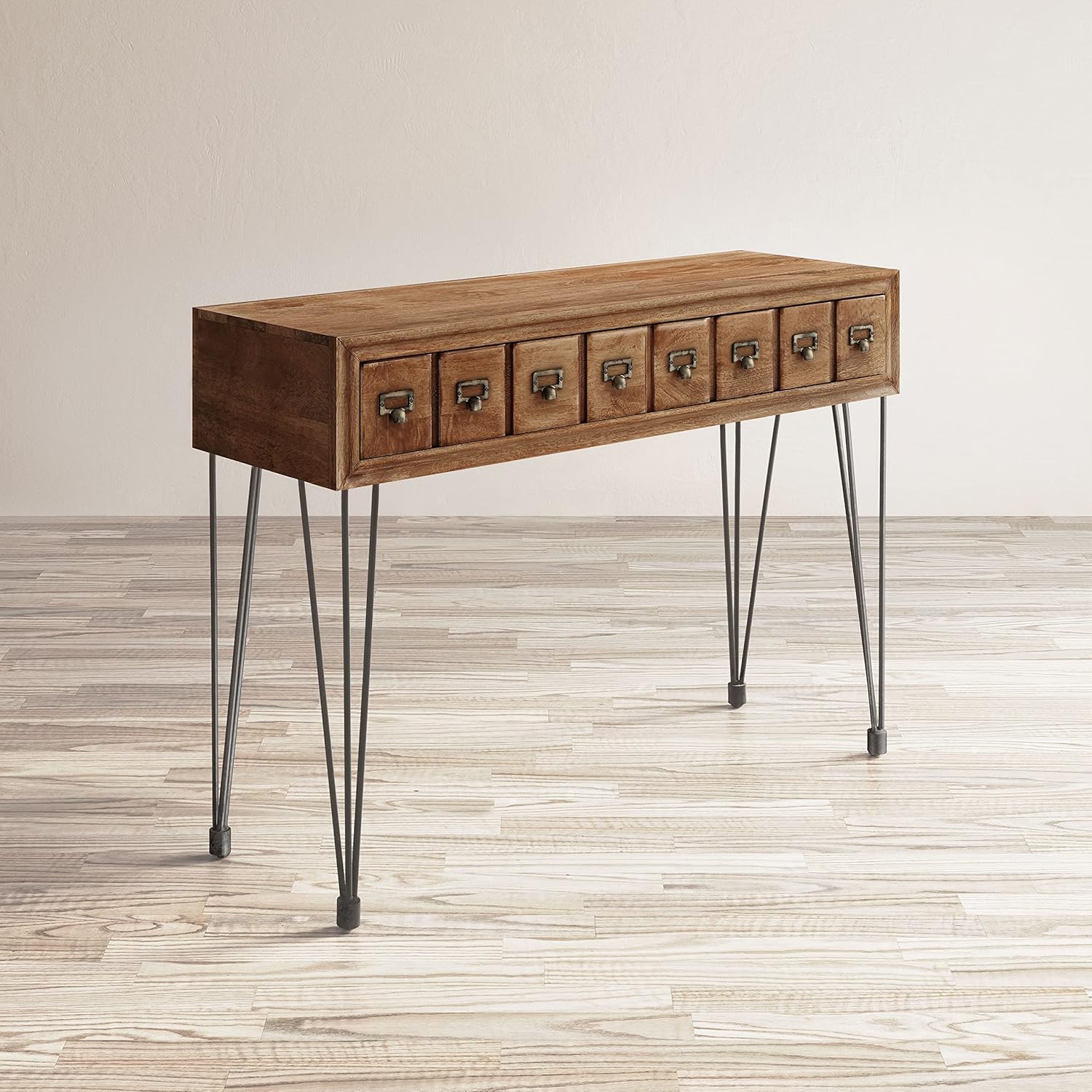 Jofran Inc. American Vintage Solid Wood Console Table with Apothecary Drawers V71806
