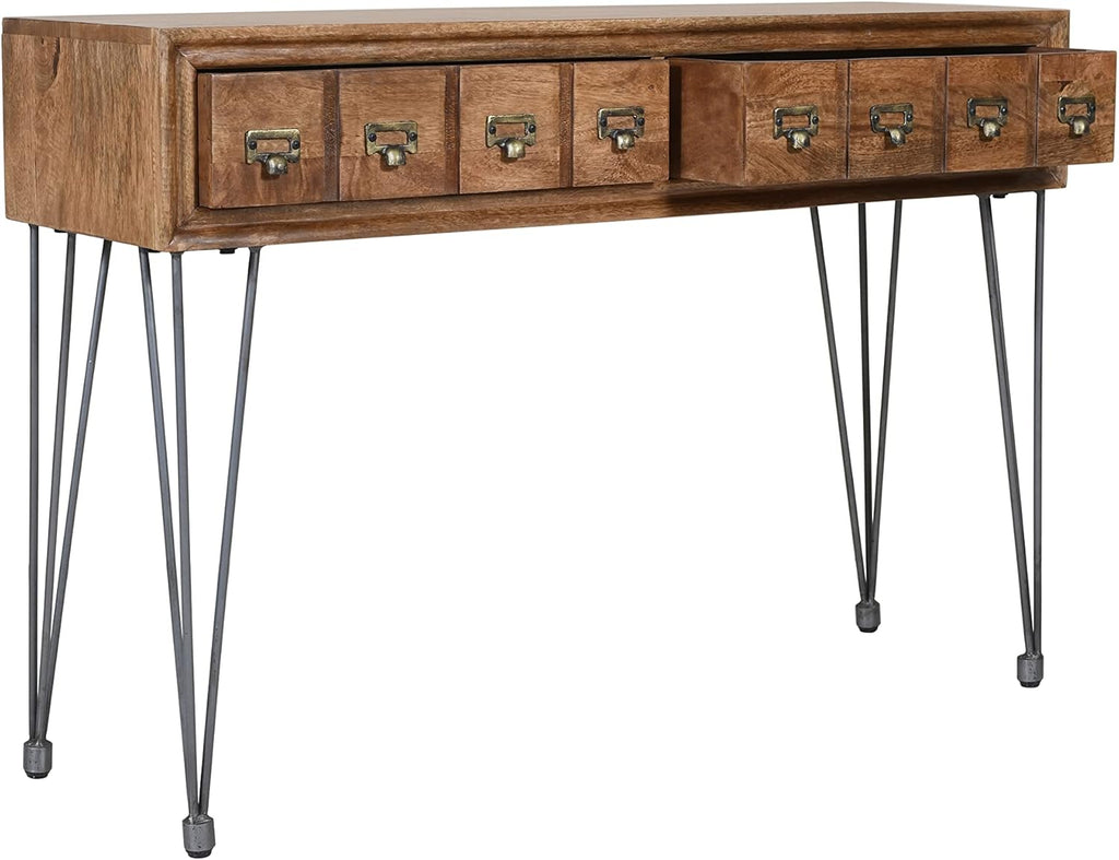 Jofran Inc. American Vintage Solid Wood Console Table with Apothecary Drawers V71806