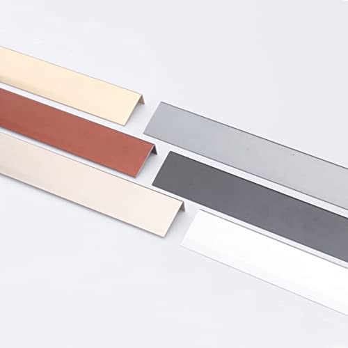 Stair Edge Protector Metal Self Adhesive Non Slip Grey X69309