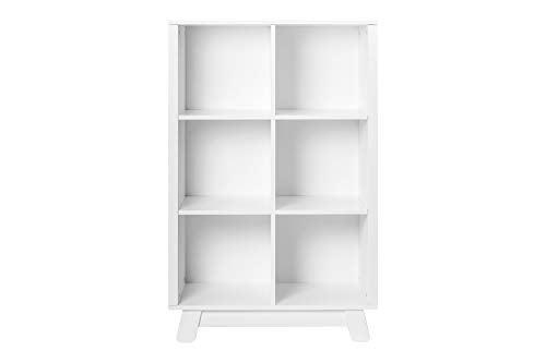 Babyletto Hudson Cubby Bookcase White N414