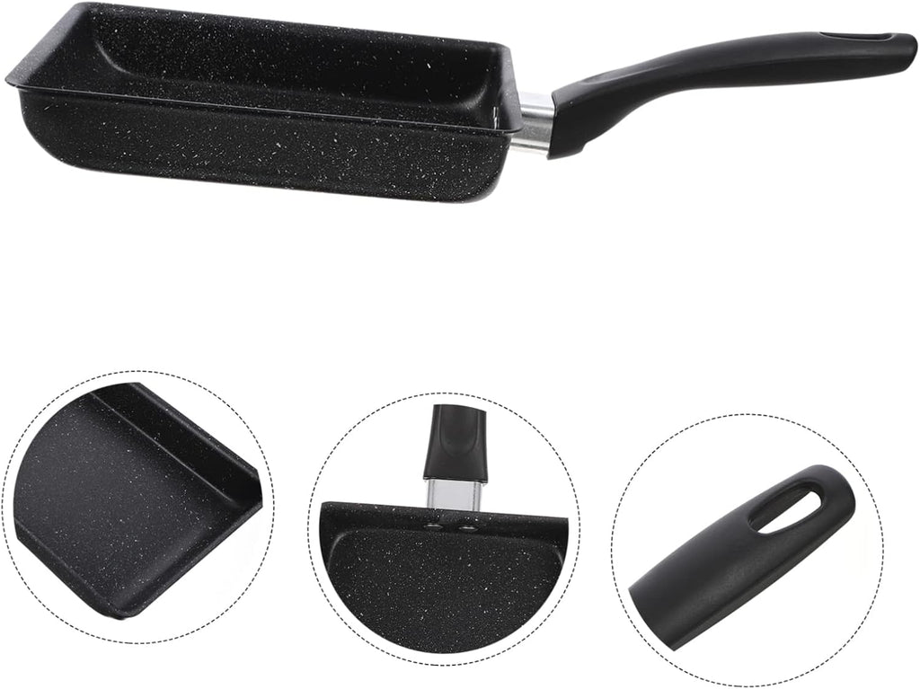 Tamagoyaki Square Griddle Pan Nonstick Japanese Omelette Pan F789