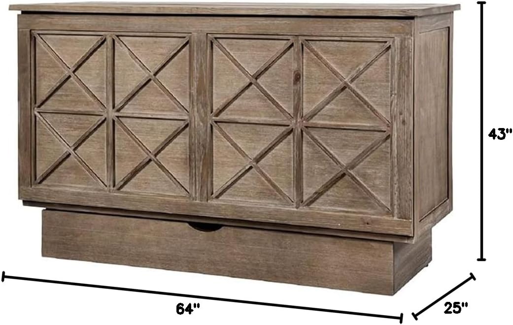 Arason Essex Creden-ZzZ Cabinet Bed Natural O50233