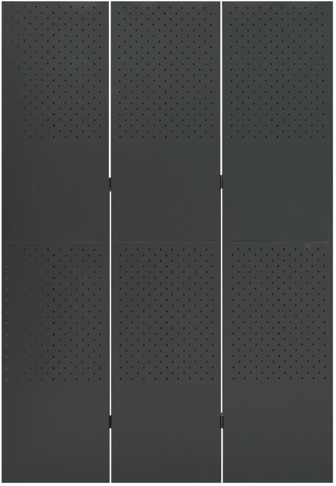 Room Divider Screen Folding Partition Panel - White (47.2 x 70.9) J65412