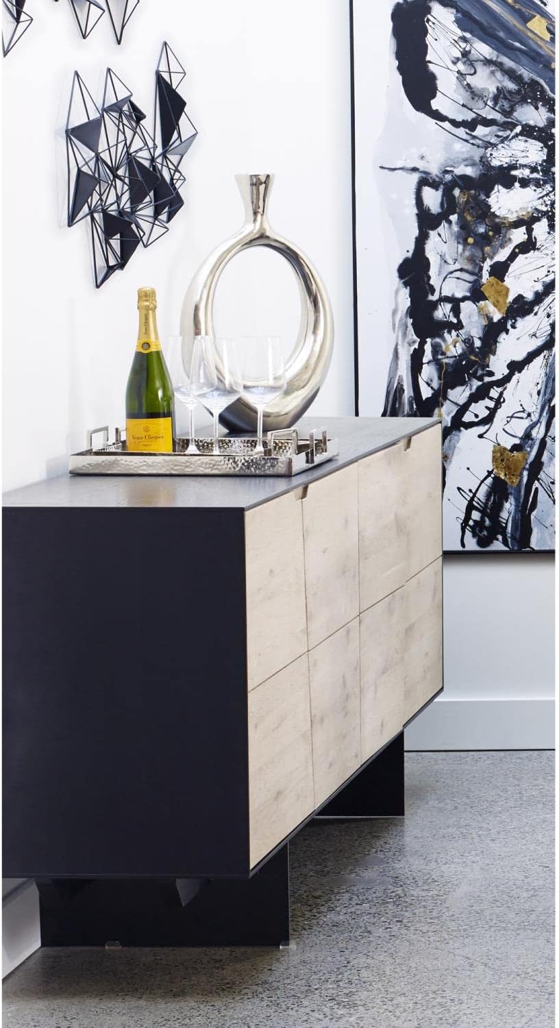 Moe's Home Collection Instinct Sideboard, Black and Natural U5976