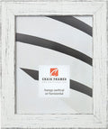 Craig Frames Jasper 16x20 Picture Frame, Country Marshmallow White, Wall Display