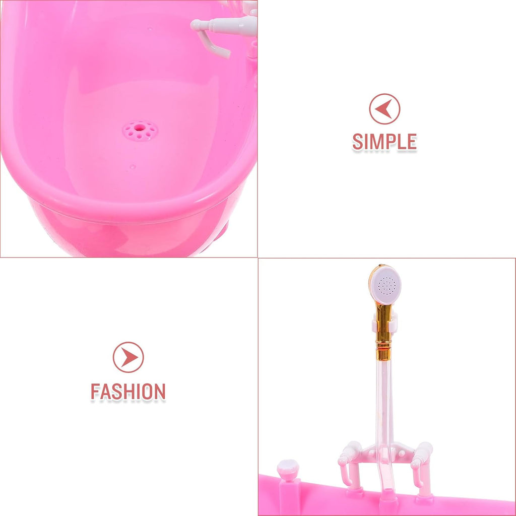 ifundom Mini Bathtub Doll House Bathroom Decor M639760