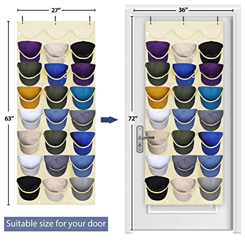 Hat Rack for Baseball Caps with 3 Hooks G3221