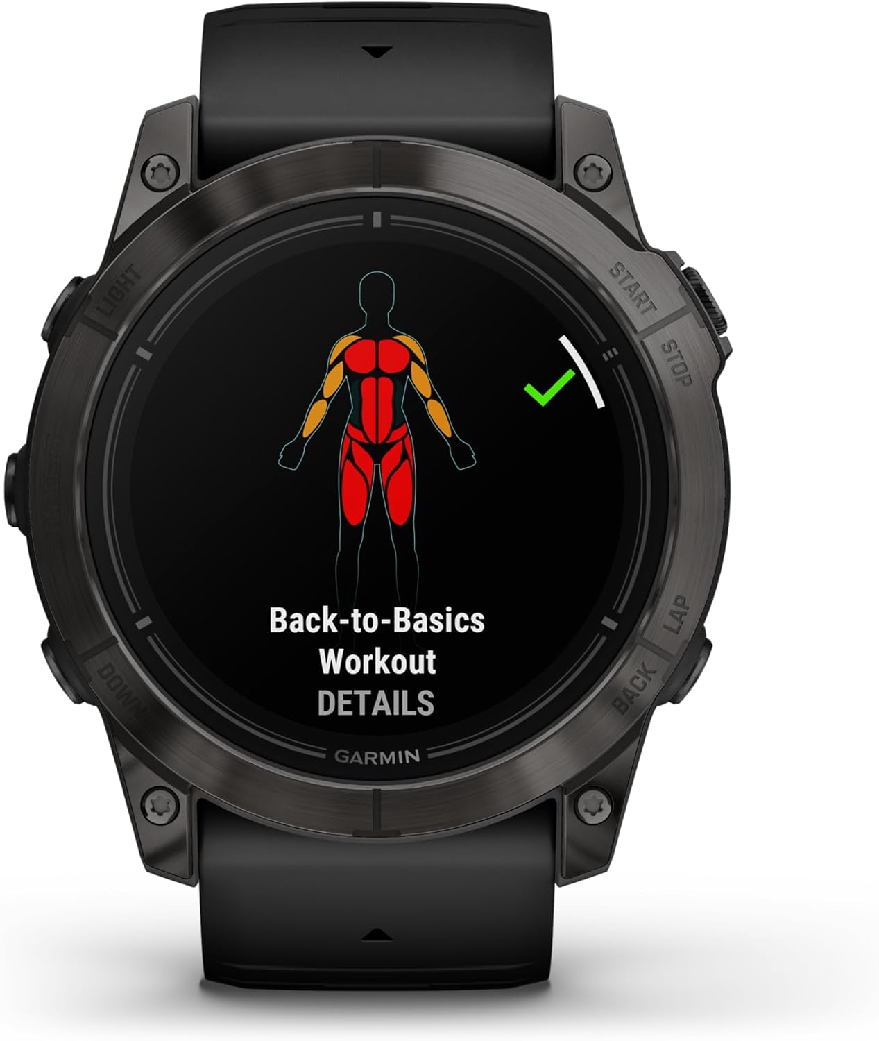 Epix Pro Gen 2 Sapphire Titanium 51 mm Watch, AMOLED Display, GPS Smartwatch Bundle B378434