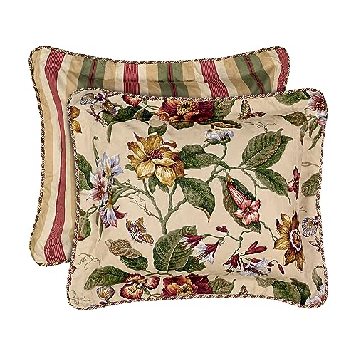 Waverly Laurel Springs Floral 3-Piece Reversible Quilt Set, King N3299