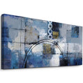 yiijeah Large Abstract Canvas Wall Art Giclee Print Decor for Living Room Bedroom Abstract Picture White Gray Artwork Moder Home Office Decoration 30x60