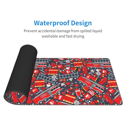 Goose Large Gaming Mouse Pad 31.5 x 11.8in with Non-Slip Rubber Base L277