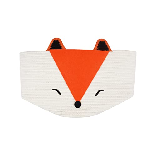 T&T Homewares Orange Fox Storage Basket - Medium for Diapers, Laundry, Toys P1692