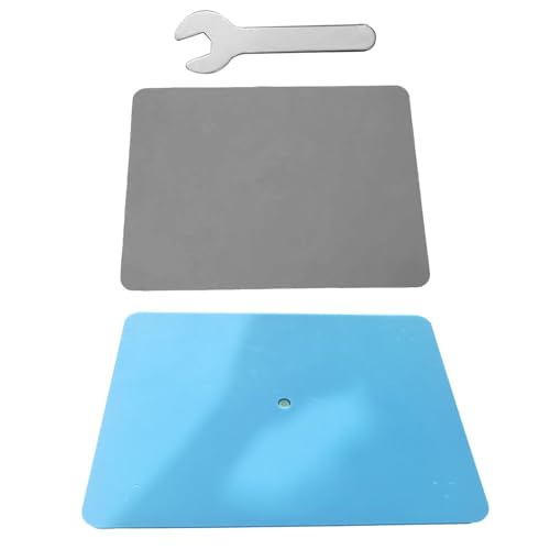 Leveling Table for Large Resin Models, Adjustable Board, White and Blue Z851