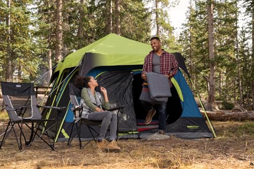 Coleman Instant Setup Camping Tent, 4/6/8/10 Person, Weatherproof with Carry Bag C810