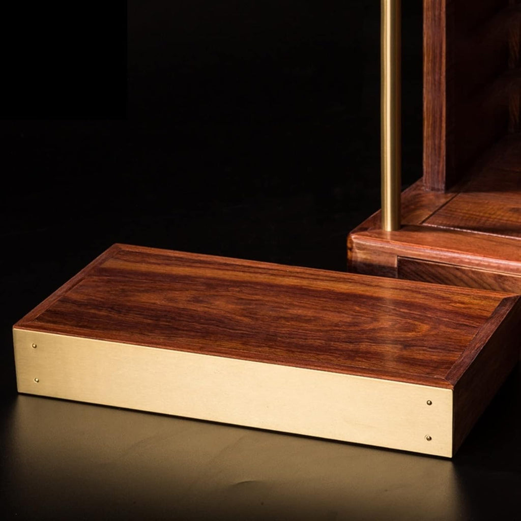 Rosewood Solid Wood Hanging Buddha Altar Shelf for Guanyin Shrine I240