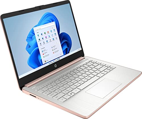 HP Stream 14 Laptop, Intel Celeron, 4GB RAM, 64GB Storage, Windows 11, Indigo Blue Y51417