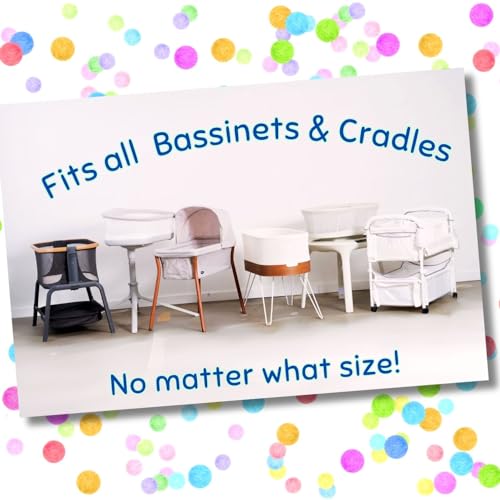 Bassinet Cradle Mattress Pad Oval 13X31 Waterproof Hypoallergenic R691